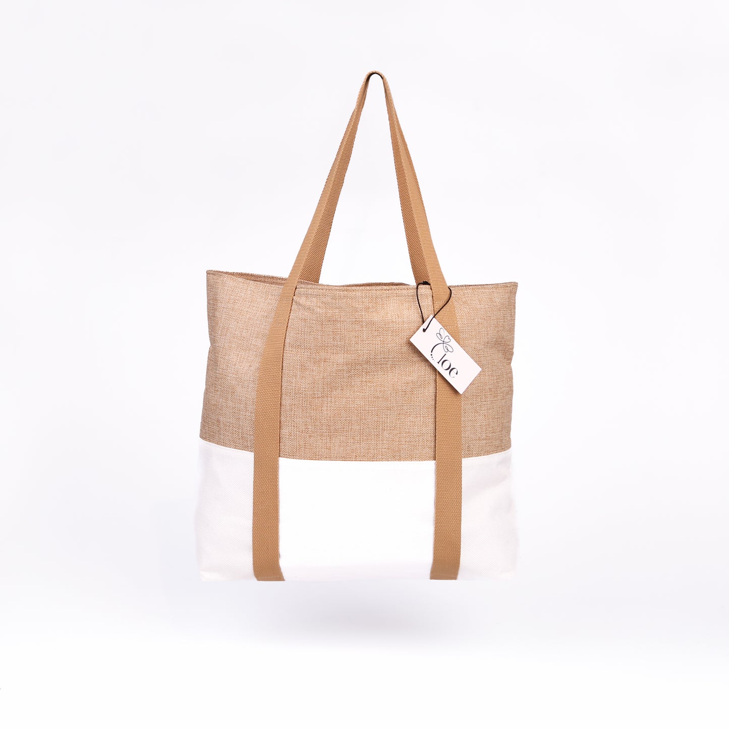Luxury Mesh Bag White Bottom