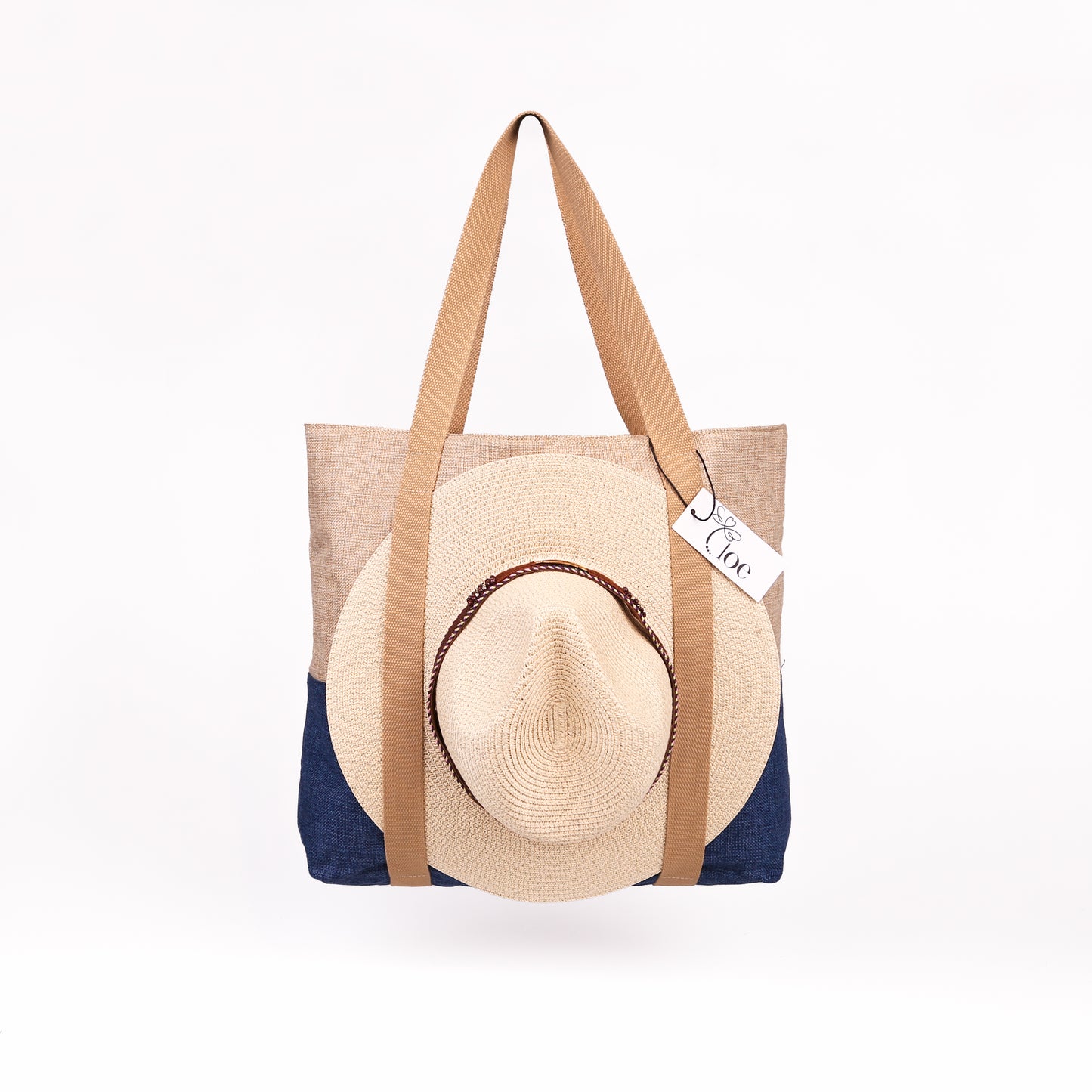 Luxury Mesh Bag Blue Bottom